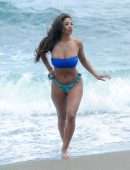 Kayleigh Morris in Bikini on the Beach in Tenerife