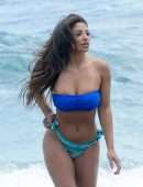 Kayleigh Morris in Bikini on the Beach in Tenerife