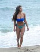 Kayleigh Morris in Bikini on the Beach in Tenerife