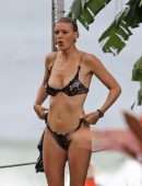Kelly Rohrbach in Bikini and Swimsuit Surfing in Hawaii