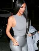 Kim Kardashian Out at at Street Dreams Event in West Hollywood