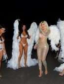 Kim, Kourtney and Khloe Kardashian, Kendall and Kylie Jenner in Sexy Lingerie Photoshoot