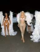 Kim, Kourtney and Khloe Kardashian, Kendall and Kylie Jenner in Sexy Lingerie Photoshoot