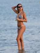 Kimberley Garner in Bikini at the Beach in Miami