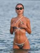 Kimberley Garner in Bikini at the Beach in Miami