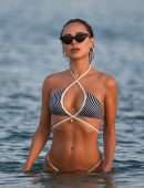 Kimberley Garner in Bikini at the Beach in Miami