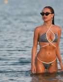 Kimberley Garner in Bikini at the Beach in Miami