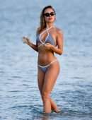 Kimberley Garner in Bikini at the Beach in Miami