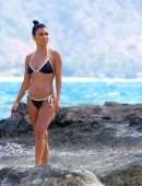 Kourtney Kardashian Booty in Bikini on the Beach in Bali
