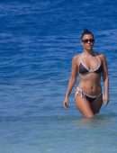 Kourtney Kardashian Booty in Bikini on the Beach in Bali