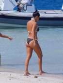 Kourtney Kardashian Booty in Bikini on the Beach in Bali
