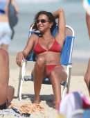 Lais Ribeiro on Ipanema Beach in Rio de Janeiro