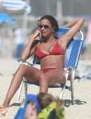 Lais Ribeiro on Ipanema Beach in Rio de Janeiro