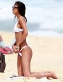 Lais Ribeiro in Bikini on Ipanema Beach in Rio de Janeiro