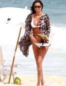 Lais Ribeiro in Bikini on Ipanema Beach in Rio de Janeiro