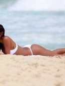 Lais Ribeiro in Bikini on Ipanema Beach in Rio de Janeiro