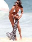 Lais Ribeiro in Bikini on Ipanema Beach in Rio de Janeiro