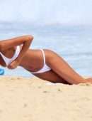 Lais Ribeiro in Bikini on Ipanema Beach in Rio de Janeiro