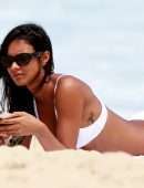 Lais Ribeiro in Bikini on Ipanema Beach in Rio de Janeiro