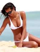 Lais Ribeiro in Bikini on Ipanema Beach in Rio de Janeiro