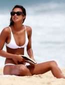 Lais Ribeiro in Bikini on Ipanema Beach in Rio de Janeiro