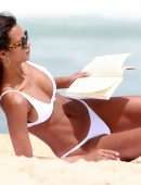 Lais Ribeiro in Bikini on Ipanema Beach in Rio de Janeiro