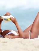Lais Ribeiro in Bikini on Ipanema Beach in Rio de Janeiro