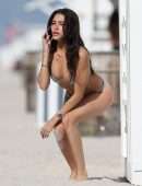 Madison Beer Booty in Bikini on the Beach in Miami