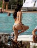 Madison Beer Booty in Bikini on the Beach in Miami