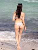 Madison Beer Booty in Bikini on the Beach in Miami