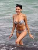 Madison Beer Booty in Bikini on the Beach in Miami