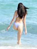 Madison Beer in Lavender Bikini at the Beach in Miami