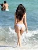 Madison Beer in Lavender Bikini at the Beach in Miami