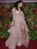 Maya Jama at Evening Standard Theatre Awards in London