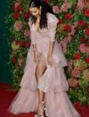 Maya Jama at Evening Standard Theatre Awards in London