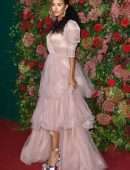 Maya Jama at Evening Standard Theatre Awards in London