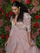 Maya Jama at Evening Standard Theatre Awards in London