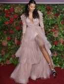 Maya Jama at Evening Standard Theatre Awards in London