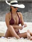 Natasha Oakley and Devin Brugman in Bikini on Bondi Beach in Sydney