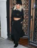 Rita Ora – Braless See-Through Candids in Beverly Hills
