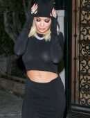Rita Ora – Braless See-Through Candids in Beverly Hills