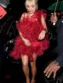 Rita Ora Leggy at Annabel’s Private Members Club in London