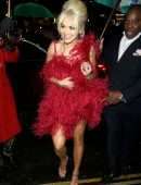 Rita Ora Leggy at Annabel’s Private Members Club in London