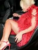 Rita Ora Leggy at Annabel’s Private Members Club in London