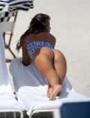 Sofia Jamora Booty Photoshoot Candids in Miami Beach