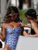Sofia Jamora Booty Photoshoot Candids in Miami Beach