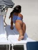 Sofia Jamora Booty Photoshoot Candids in Miami Beach
