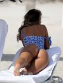 Sofia Jamora Booty Photoshoot Candids in Miami Beach