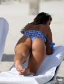 Sofia Jamora Booty Photoshoot Candids in Miami Beach