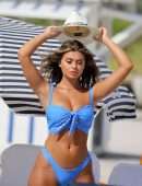 Sofia Jamora Booty Photoshoot Candids in Miami Beach
